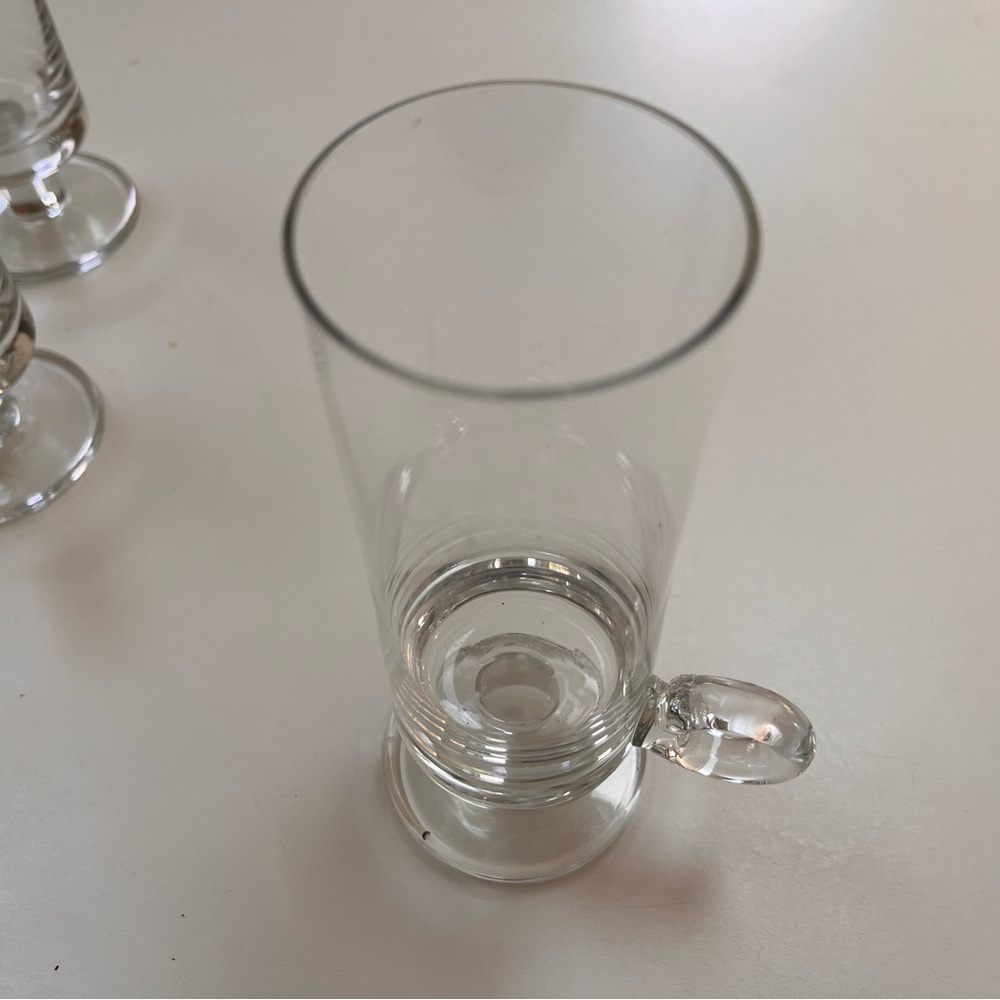 Elegant Clear Glass Mugs